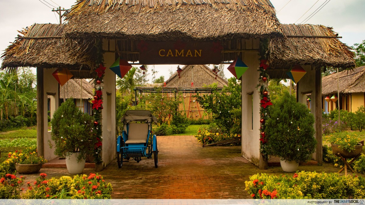 caman village gate