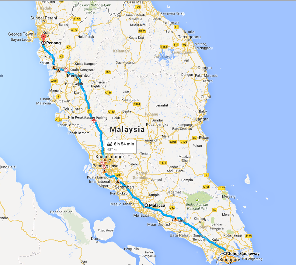 5 Malaysian Road Trip Adventures For Singaporeans