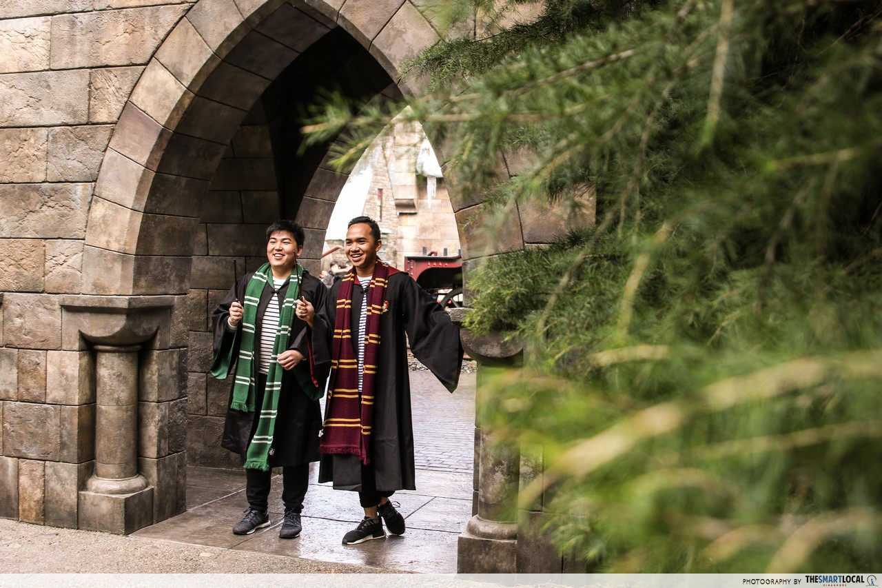 hogwarts harry potter wizarding world universal studios