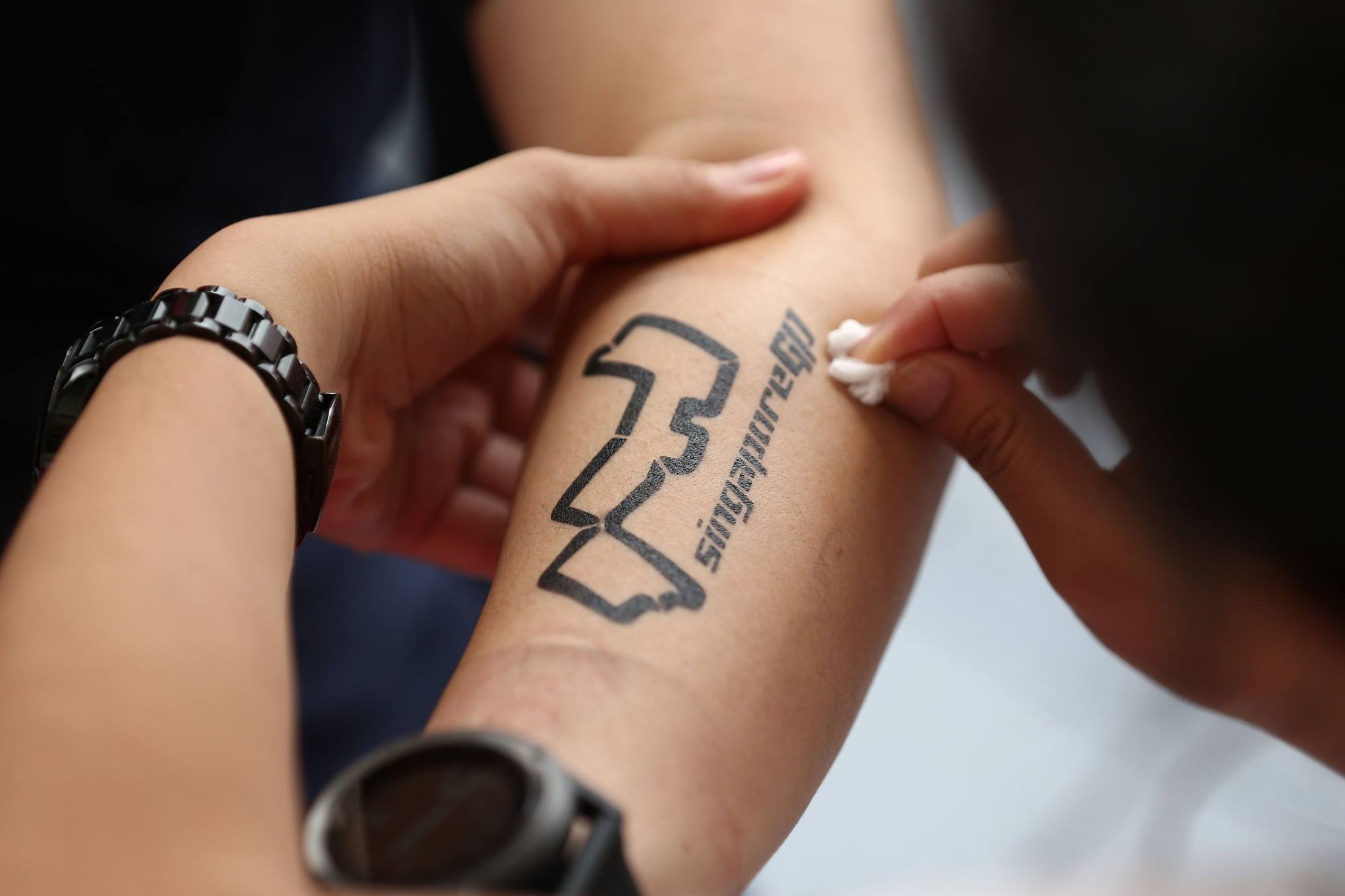 F1 Singapore 2018 - Tattoos