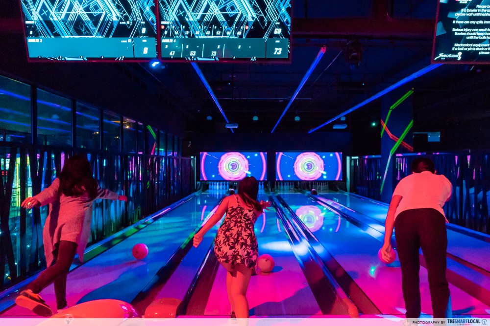 k bowling club cosmic bowling singapore