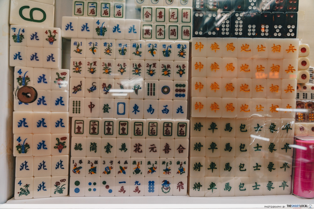 hand carved mahjong sets