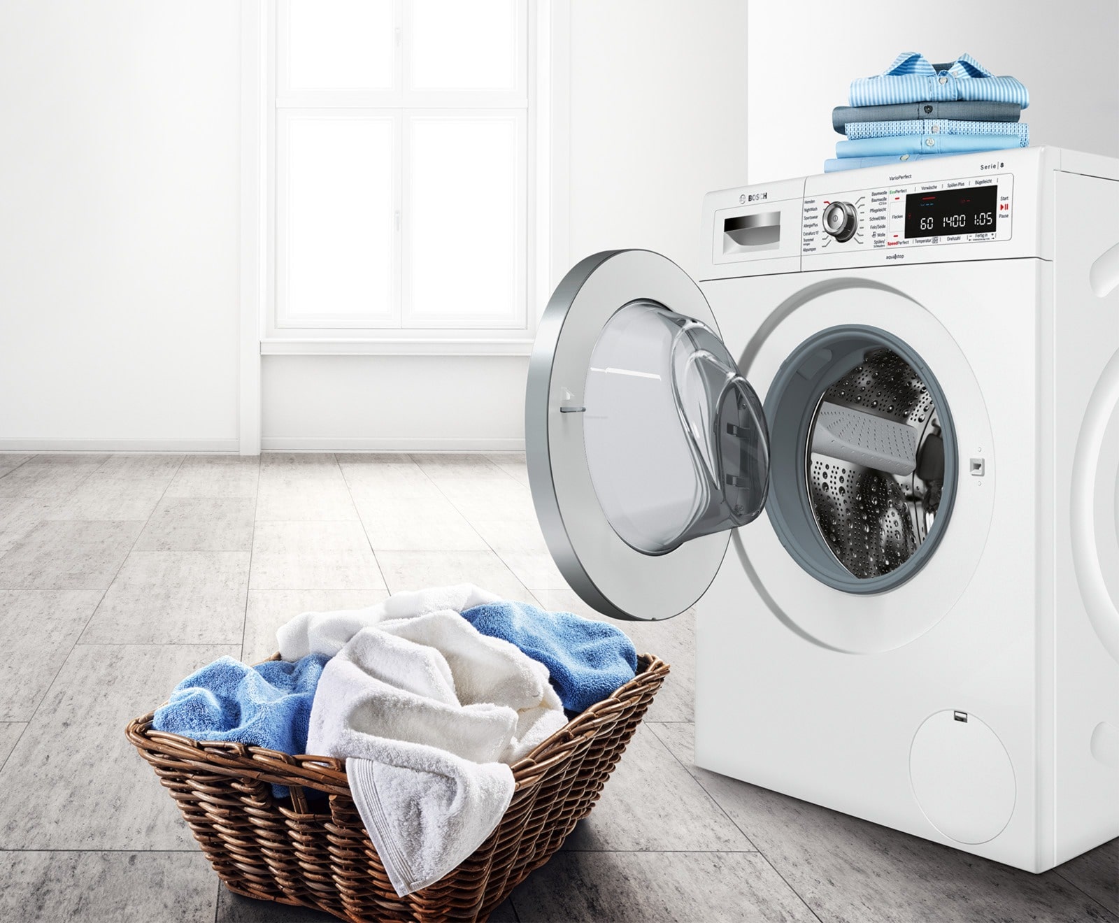 bosch frontload washer
