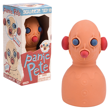 panic pete stress reliever toy 