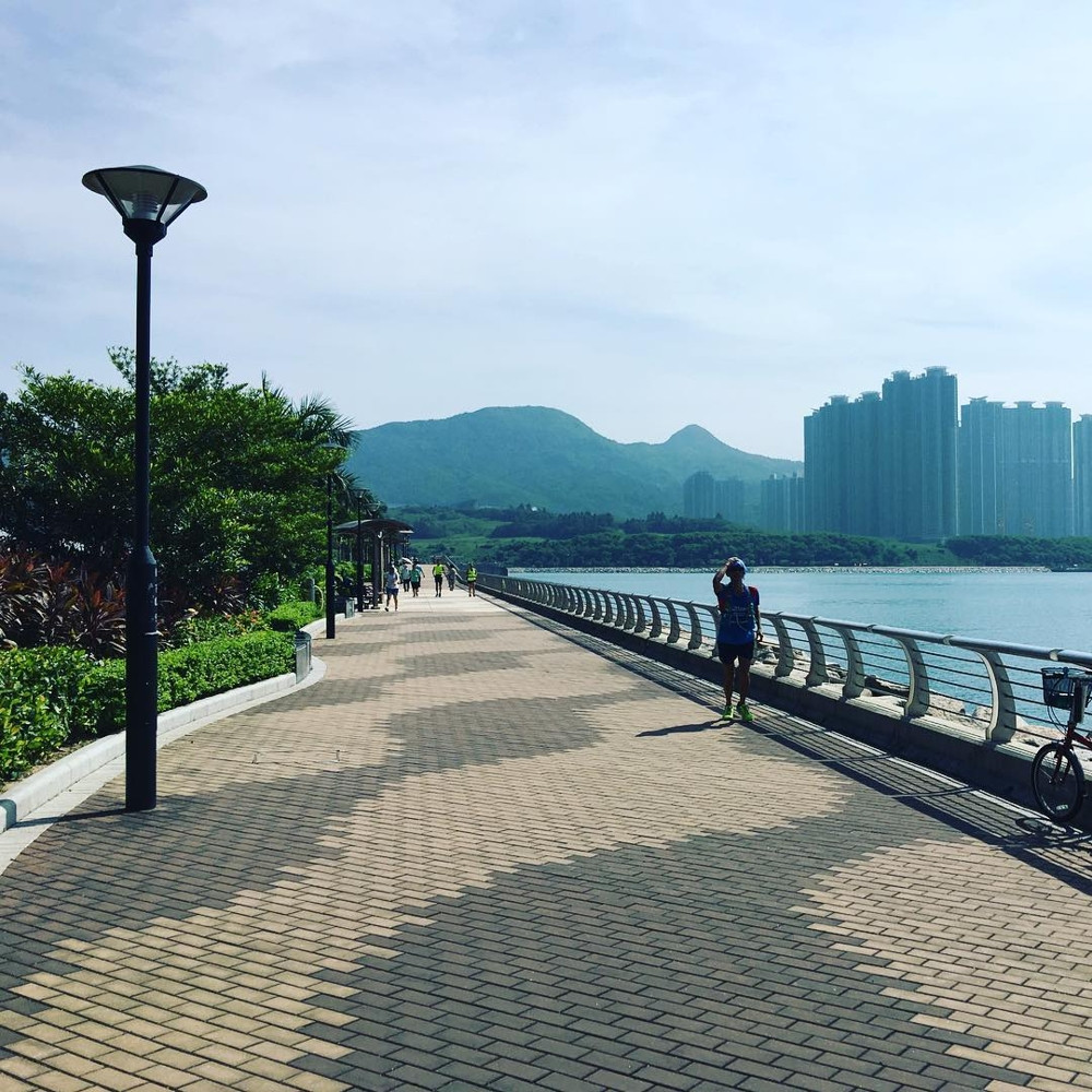 Hong Kong cycling trails - Tseung Kwan O Waterfront Park