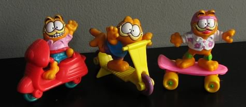 garfield singapore happy meal toy 