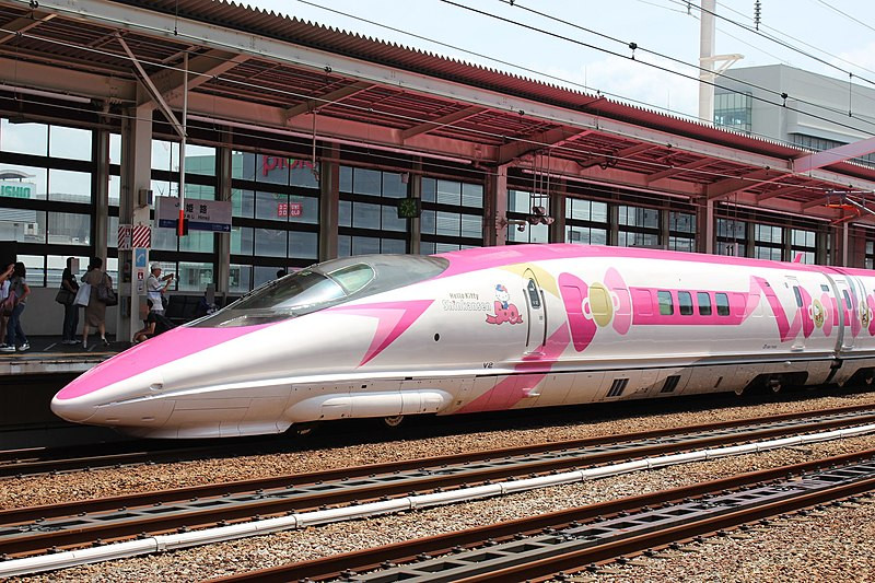 Japan's new Hello Kitty Shinkansen runs from Okayama to Hiroshima