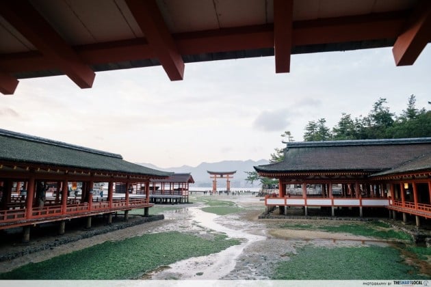 Miyajima is a sacred gateway according to Japanese culture