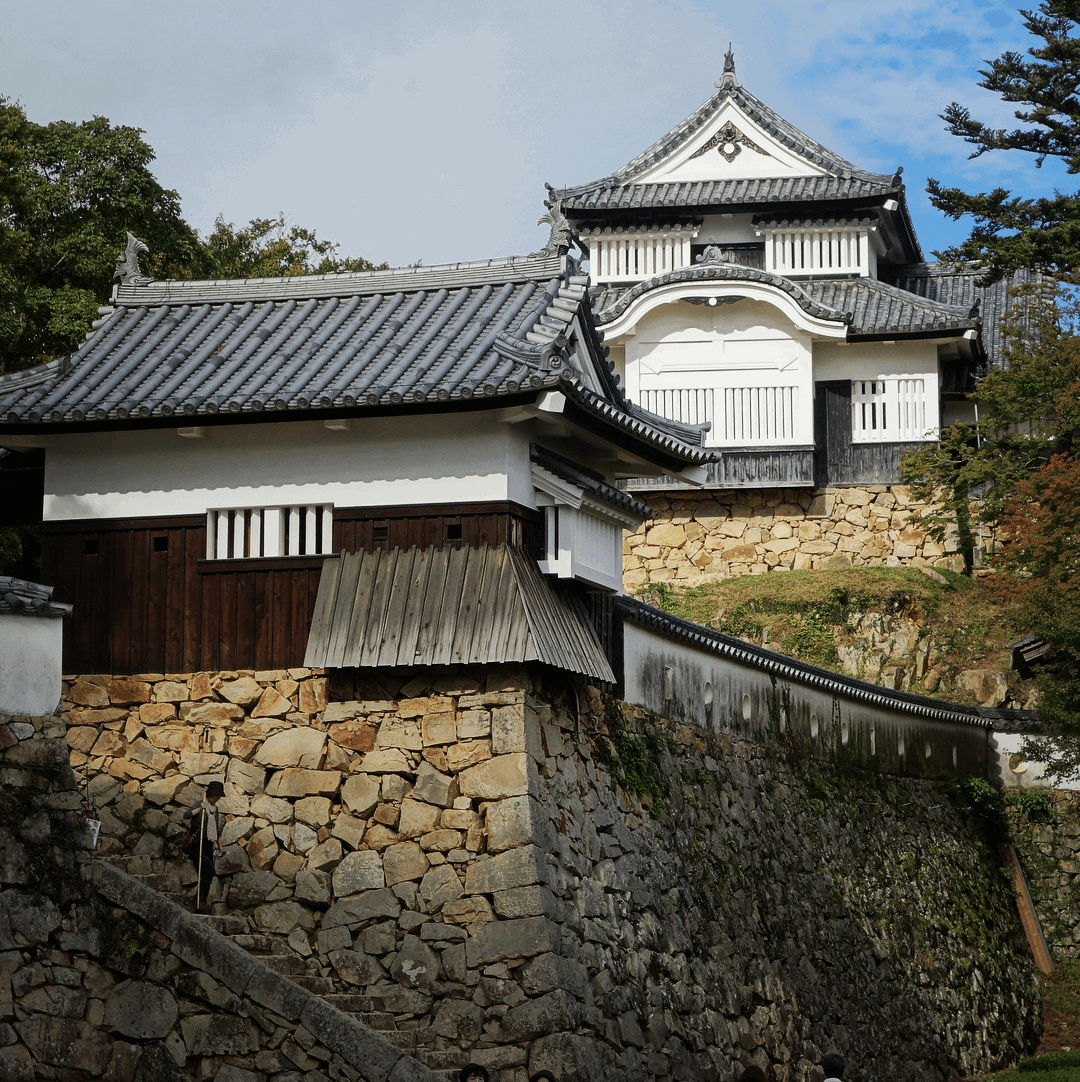 Individuals will have to hike up 20 minutes to see the view at Bitchu-Matsuyama Castle