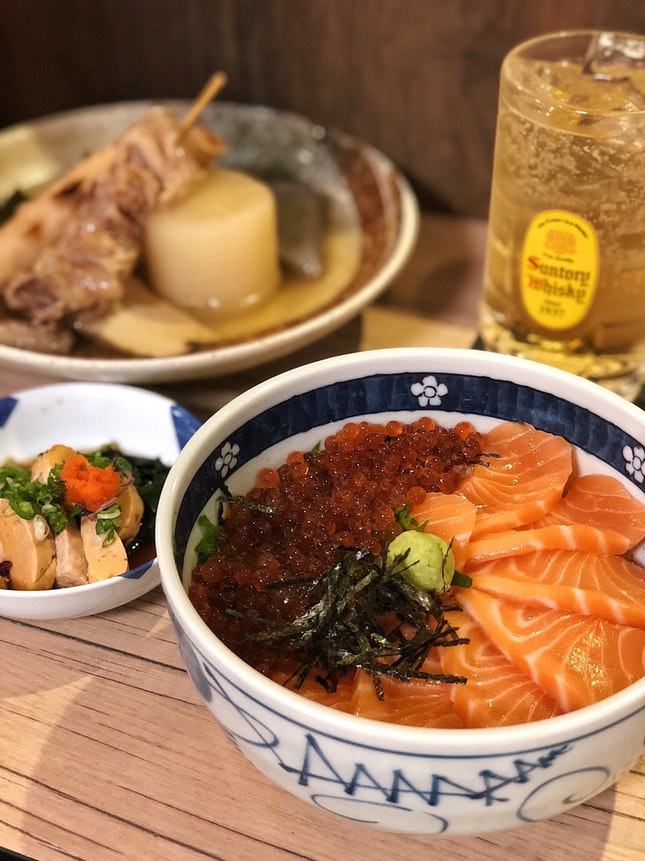 yama ya oden and seafood rice bowls