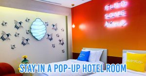 Singapore Design Week - pop-up hotel room