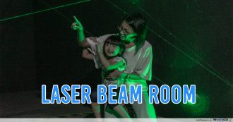 laser beam room