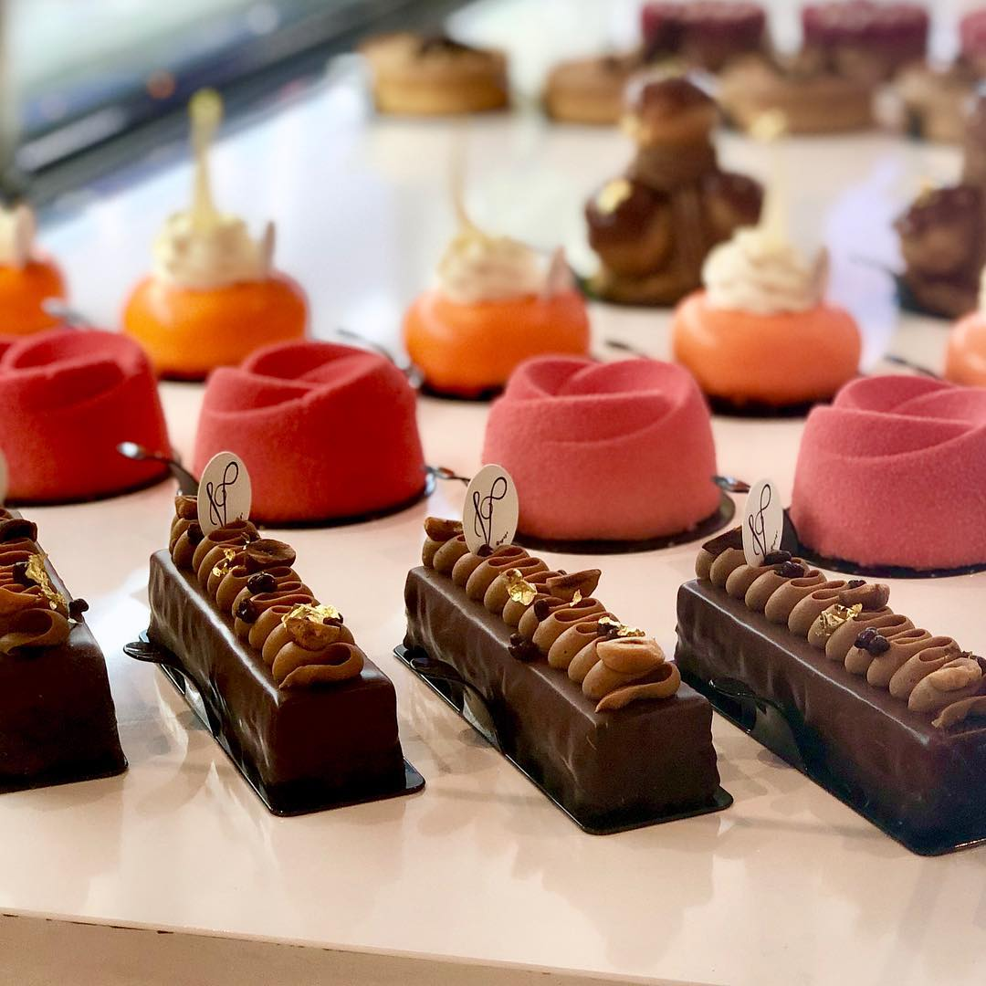 VOYAGE PATISSERIE salted caramel choux puffs new retaurants and cafes in singapore april 2019