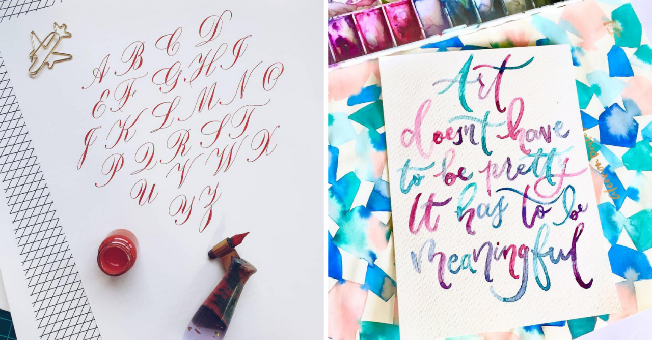 8 Calligraphy Classes In Singapore That Will Teach You Brush Lettering 