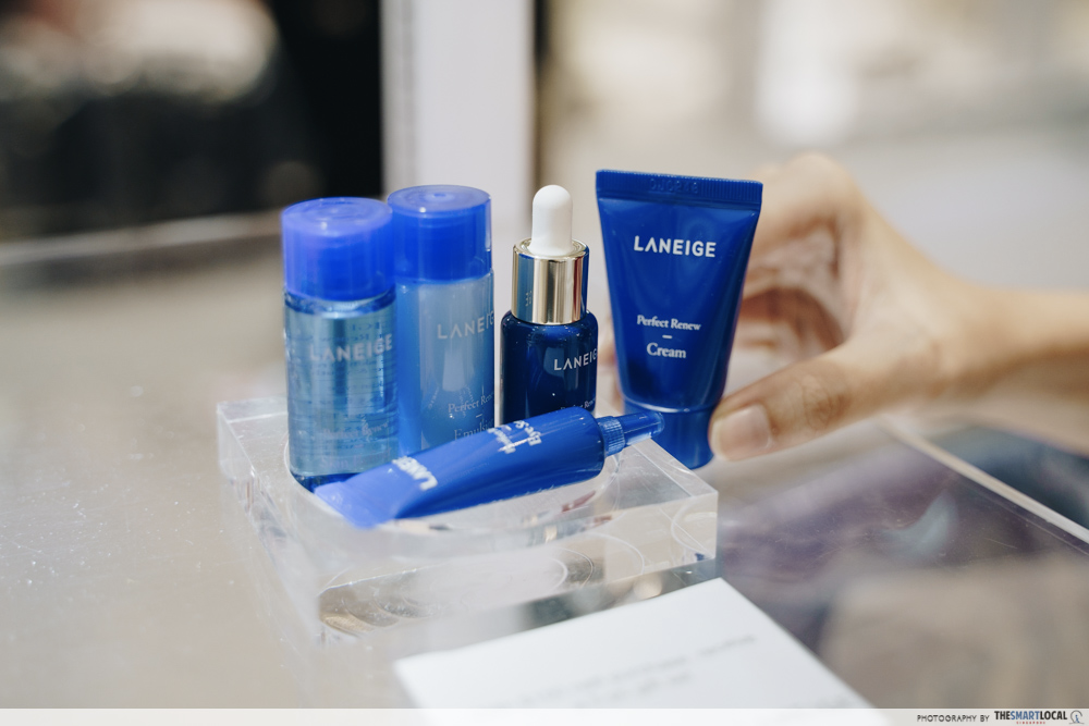 LANEIGE Pop-up event 2019 - 5 piece skincare kit