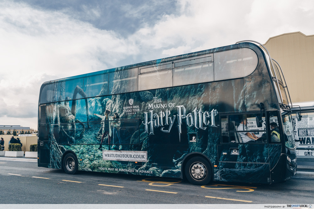 Harry Potter Studio Tour bus