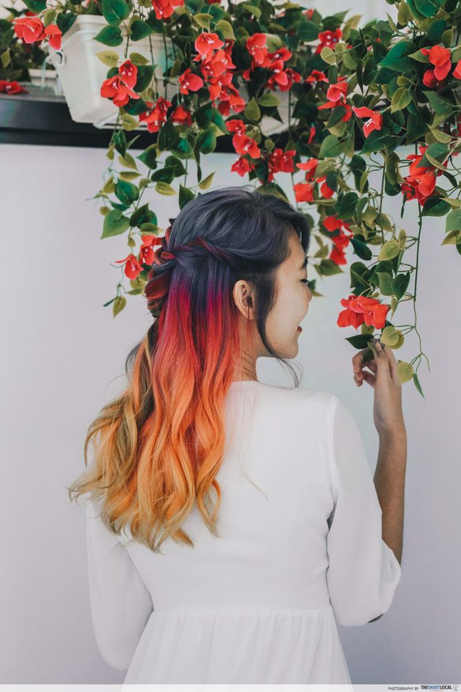 rainbow hair dye singapore 