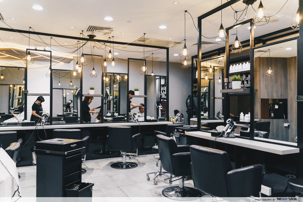 black hair salon singapore 