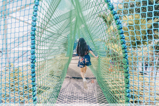 Jewel Changi Bouncing Nets