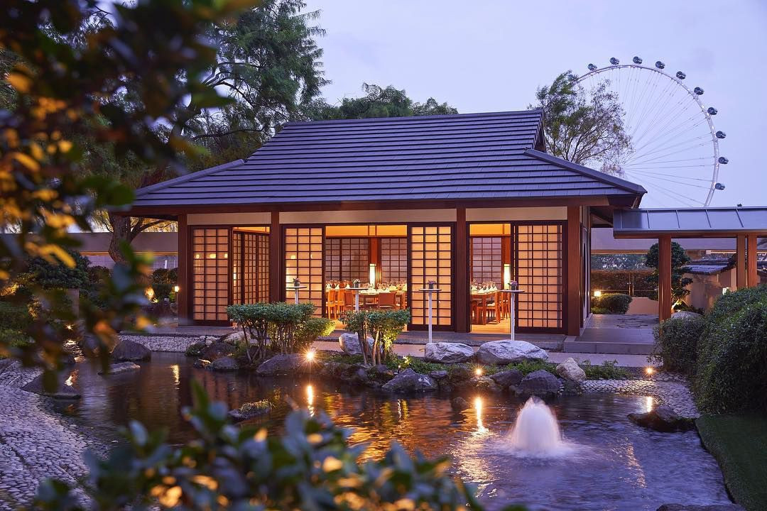 japanese keyaki garden pavilion pan pacific 