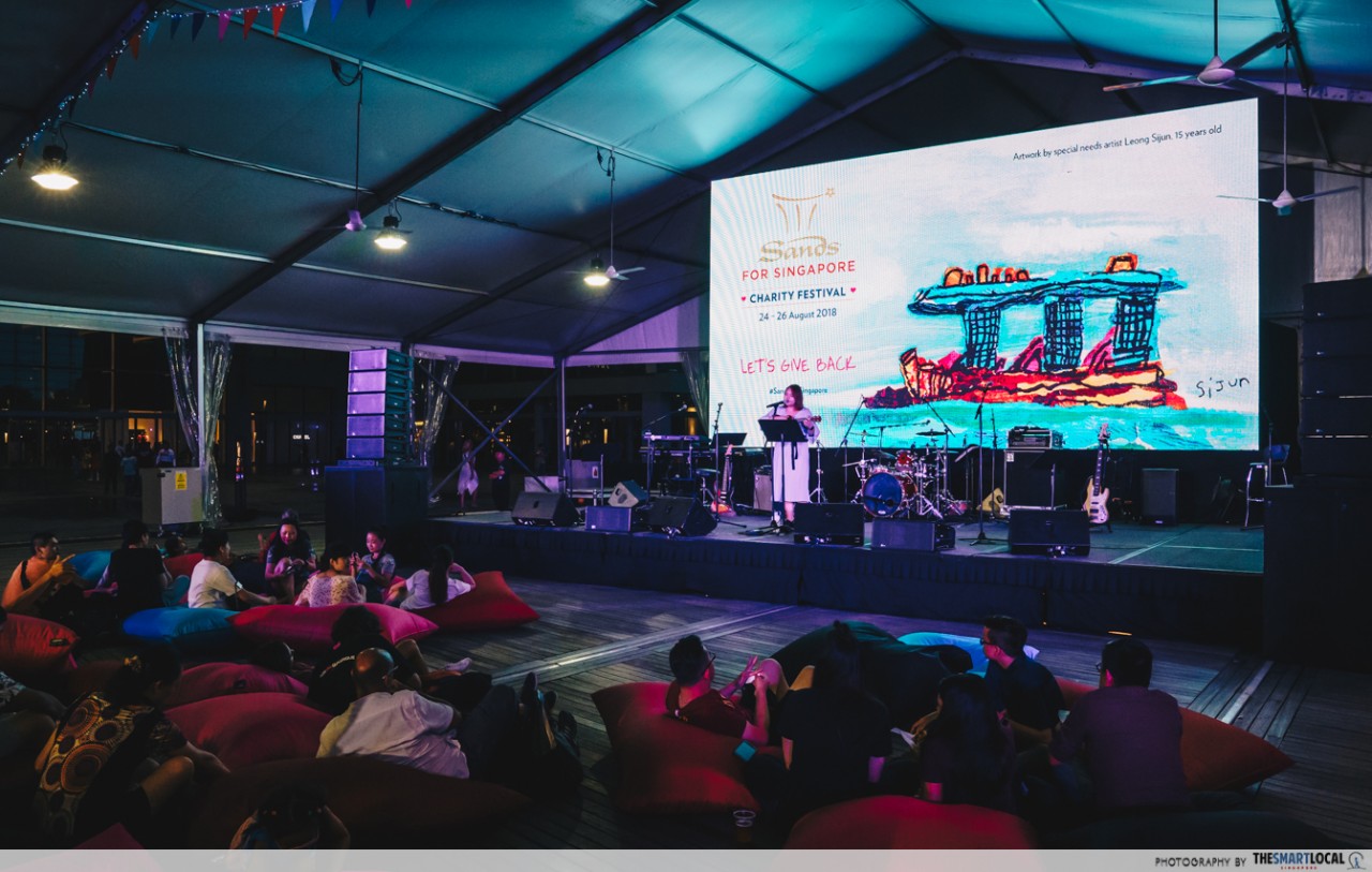 Sands for Singapore Charity Festival 2018 - live performances
