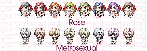 Maple Story - rose metro sexual hair style