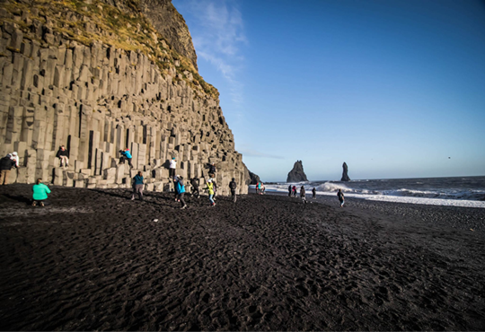 Reynisfjara Black Sand Beach Reynisdrangar Iceland