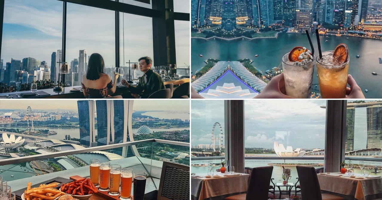 10 Restaurants With Unblocked Views Of Singapore To Impress Your Date
