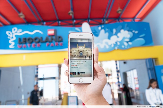 dubai parks and resorts entrance ticket phone