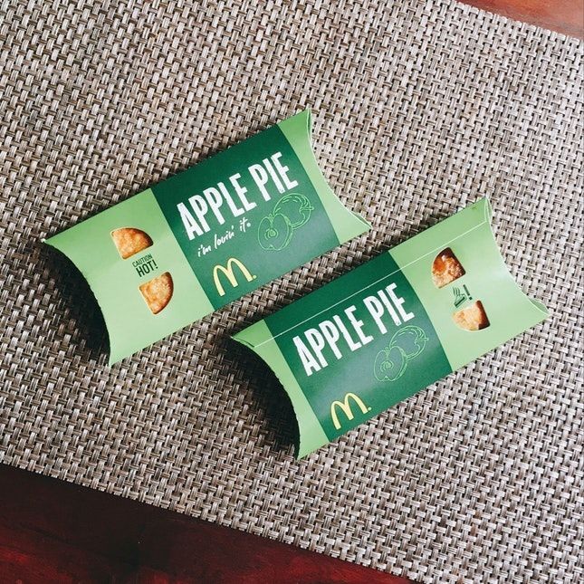 Gardens by the Bay free Apple Pie McDonald's
