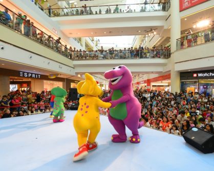 City Square Mall Has A Lineup Of Barney Activities And A Starlight ...