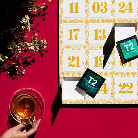 T2 tea Advent Calendar 2018