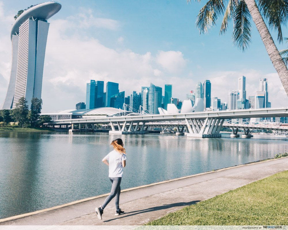 CBD running route Singapore