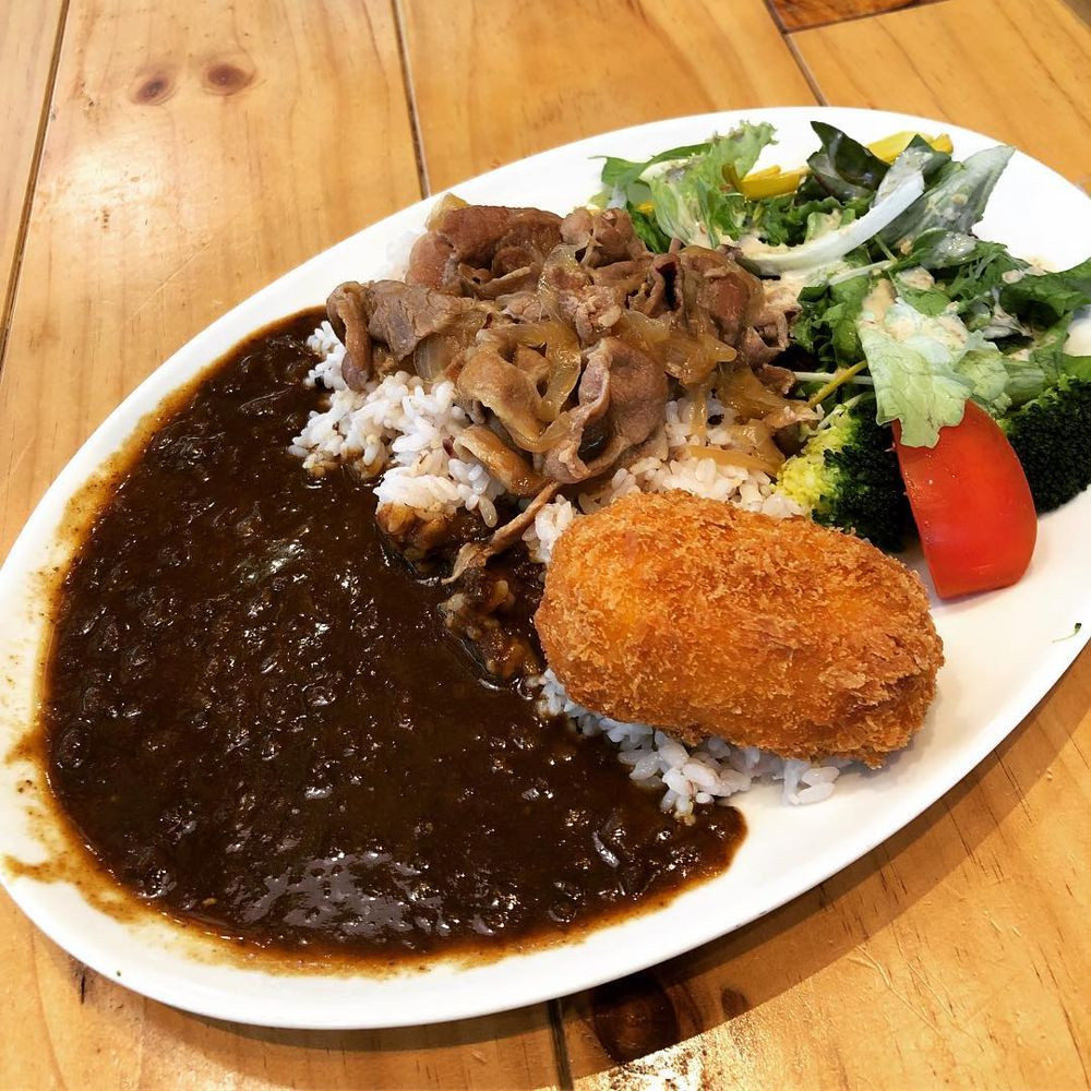 Japan Rail Cafe - curry rice