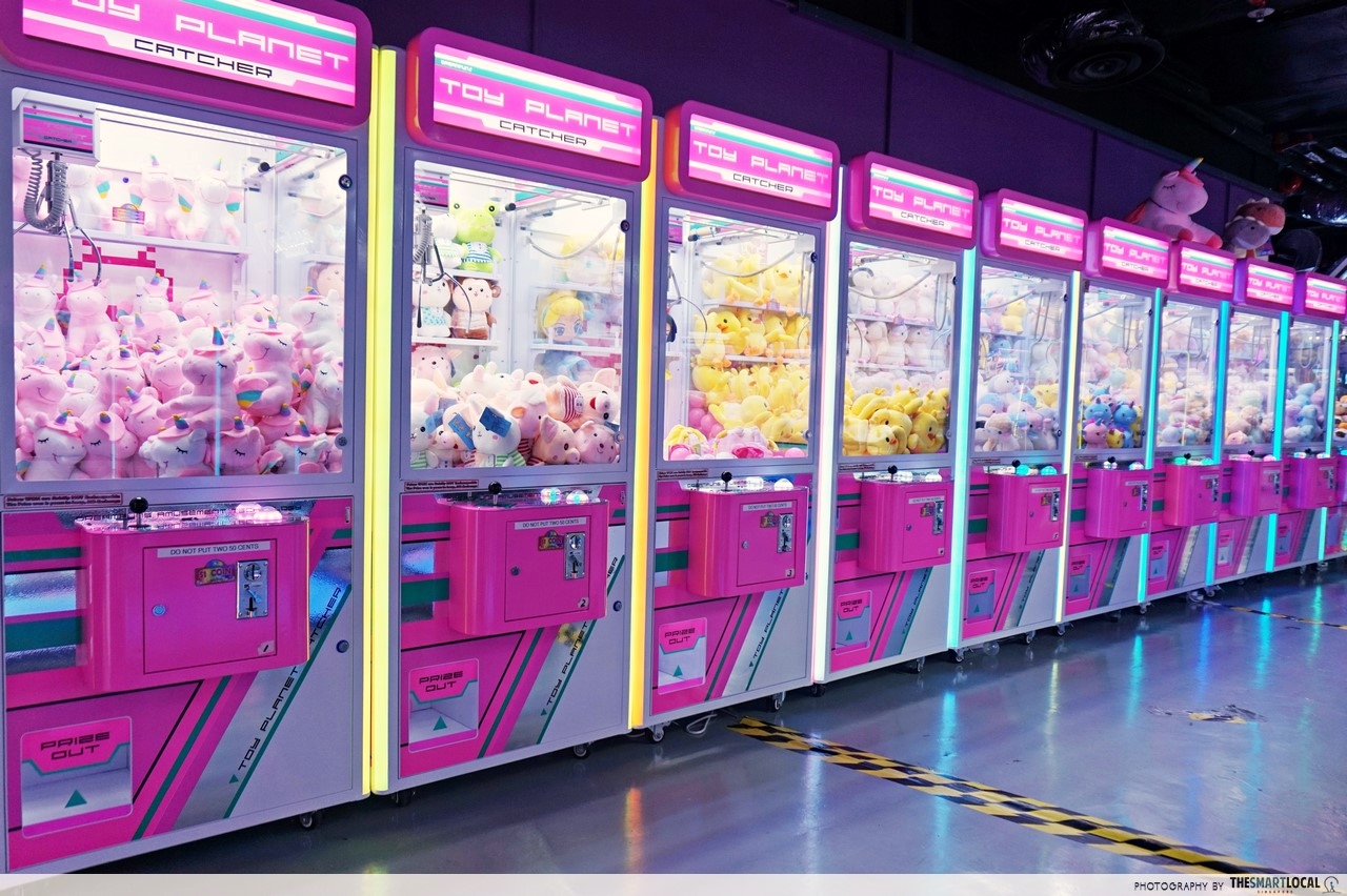 Claw Machines in Singapore, Arcade Planet