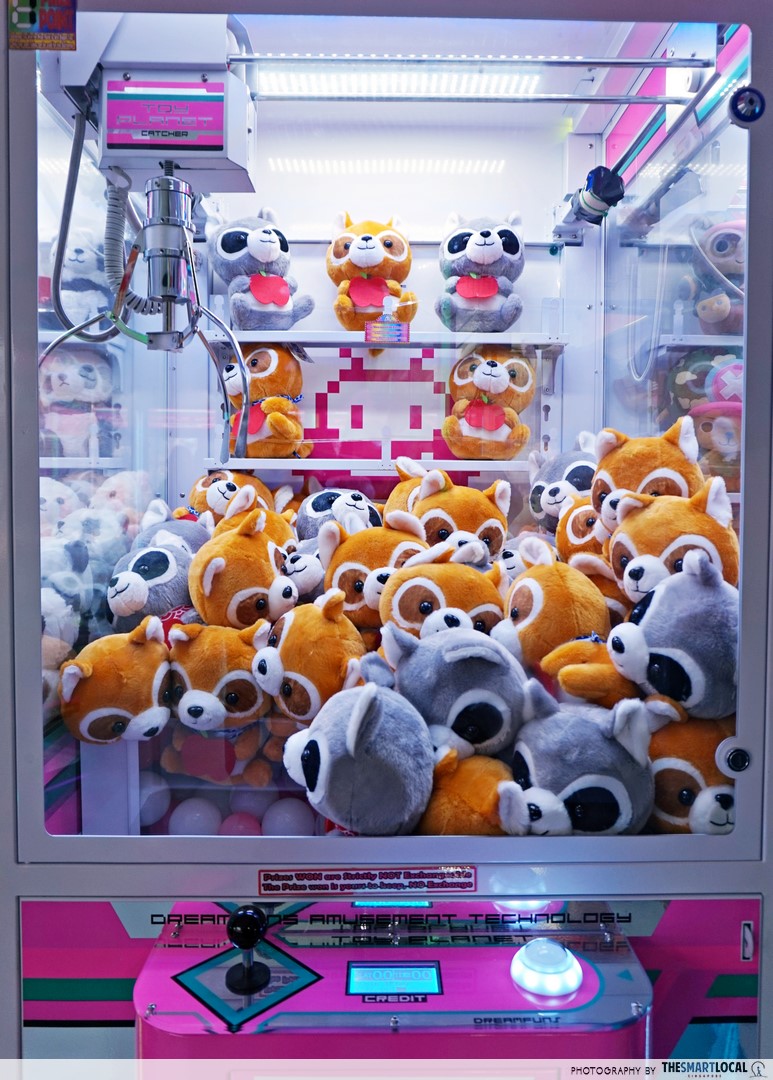 Claw Machines in Singapore, Arcade Planet