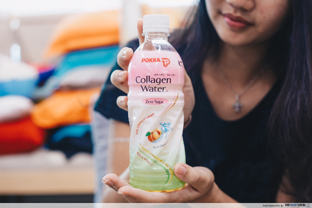 collagen water POKKA
