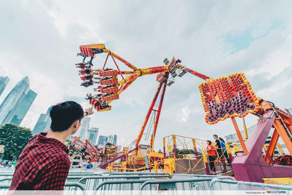 marina bay carnival singapore 2019 new rides