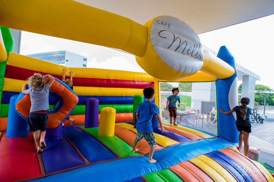 bouncy castle melba cafe free meals for kids things to do march