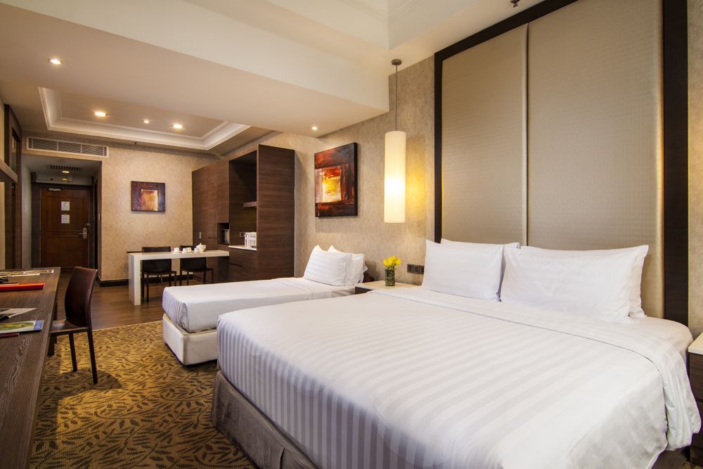 Hotel room at Sunway Putra Hotel