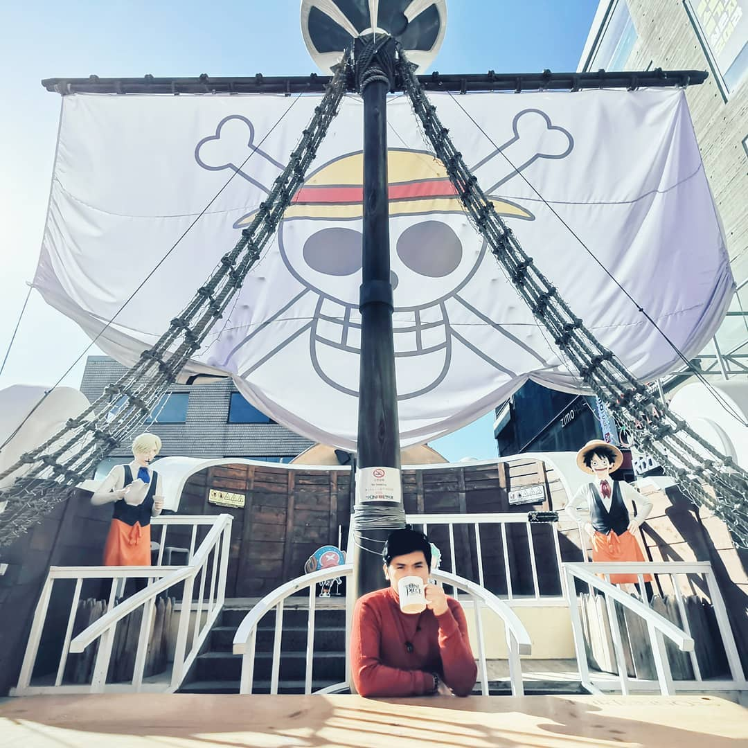 Cafe de One Piece ship