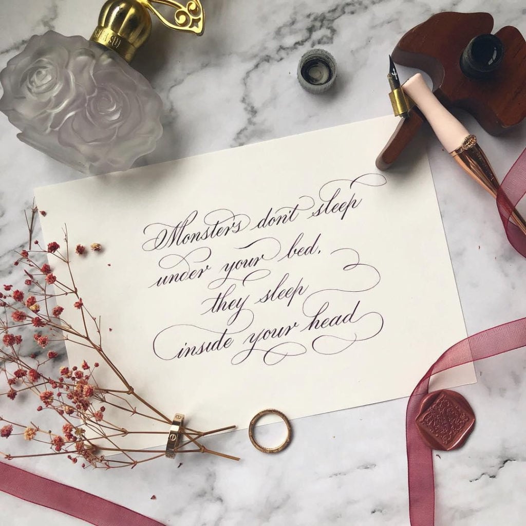 8 Calligraphy Classes In Singapore That Will Teach You Brush Lettering