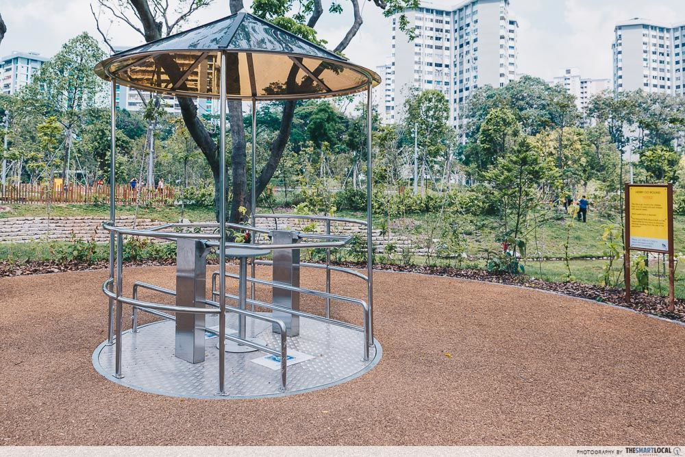Forest Ramble wheelchair-friendly playground Lakeside Garden