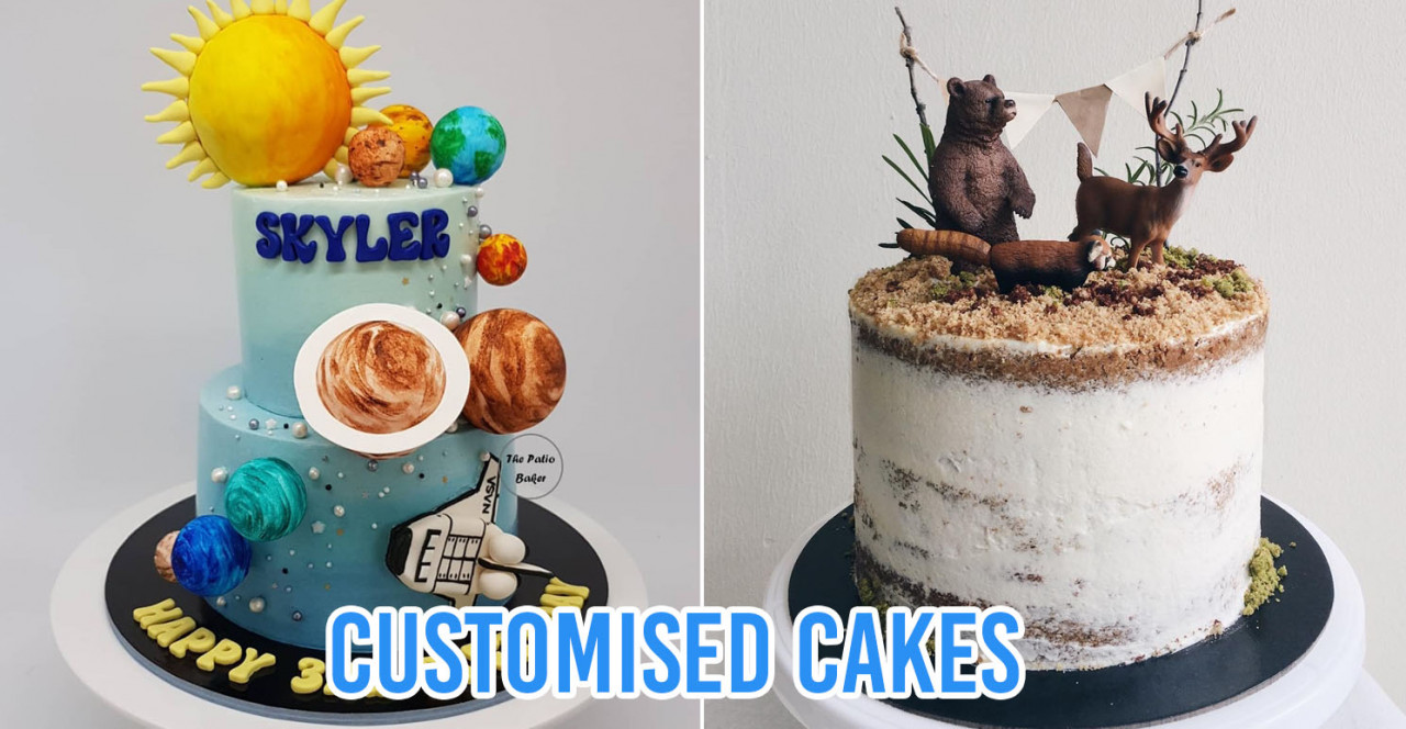customised birthday cakes home baker singapore
