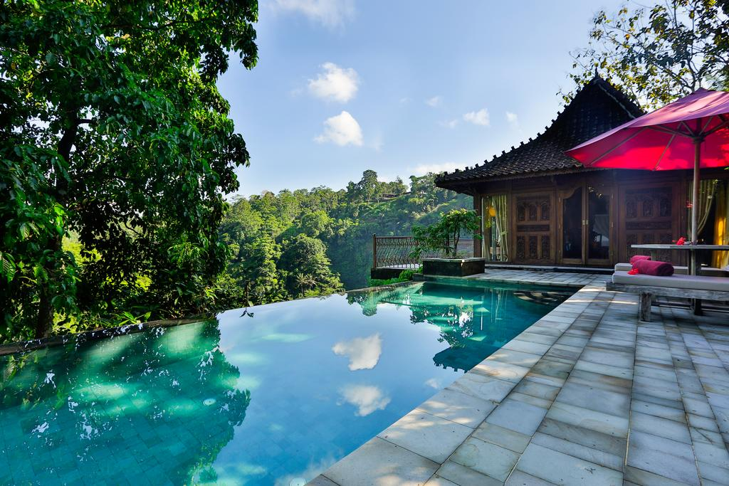 bali jungle resort eco resort hotel villa private pool ayung