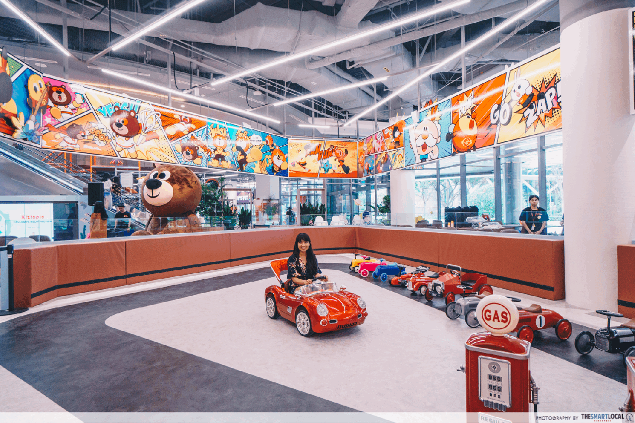 kiztopia indoor playground car