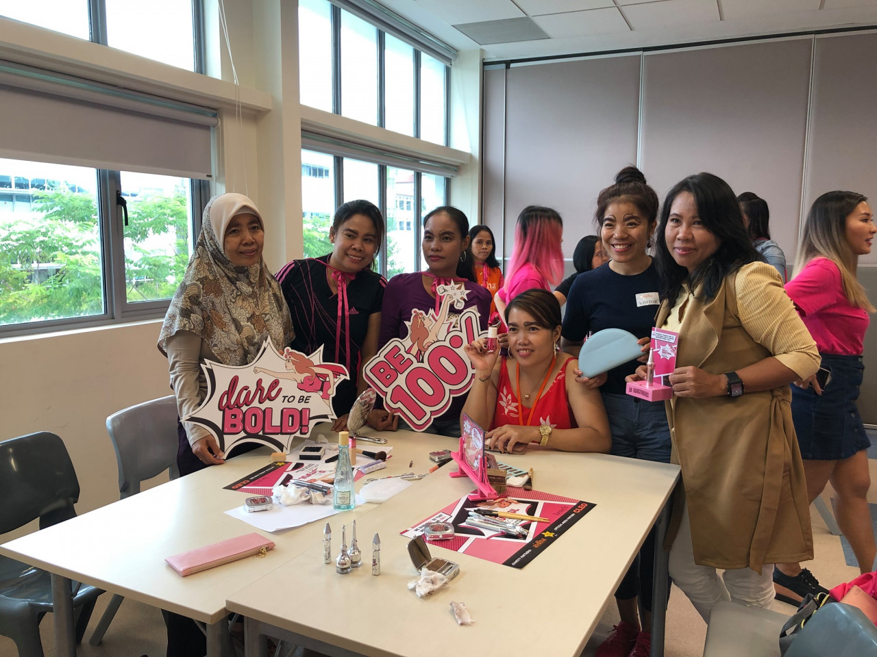 Aidha provides domestic workers with financial education 