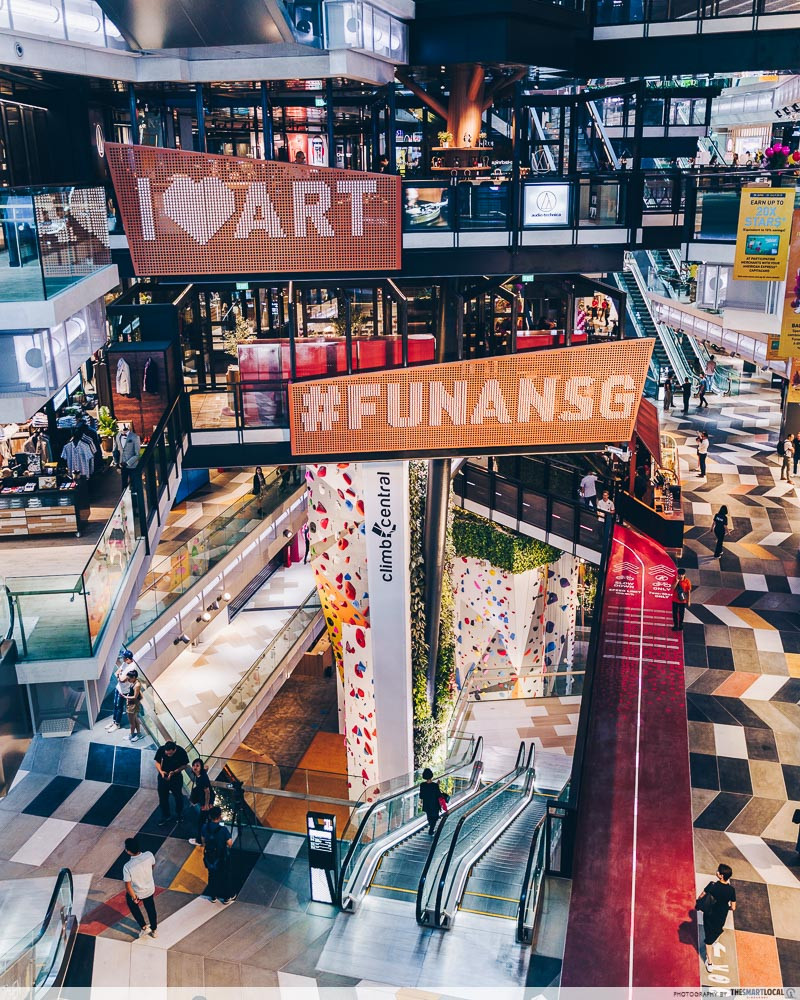 Funan mall Singapore