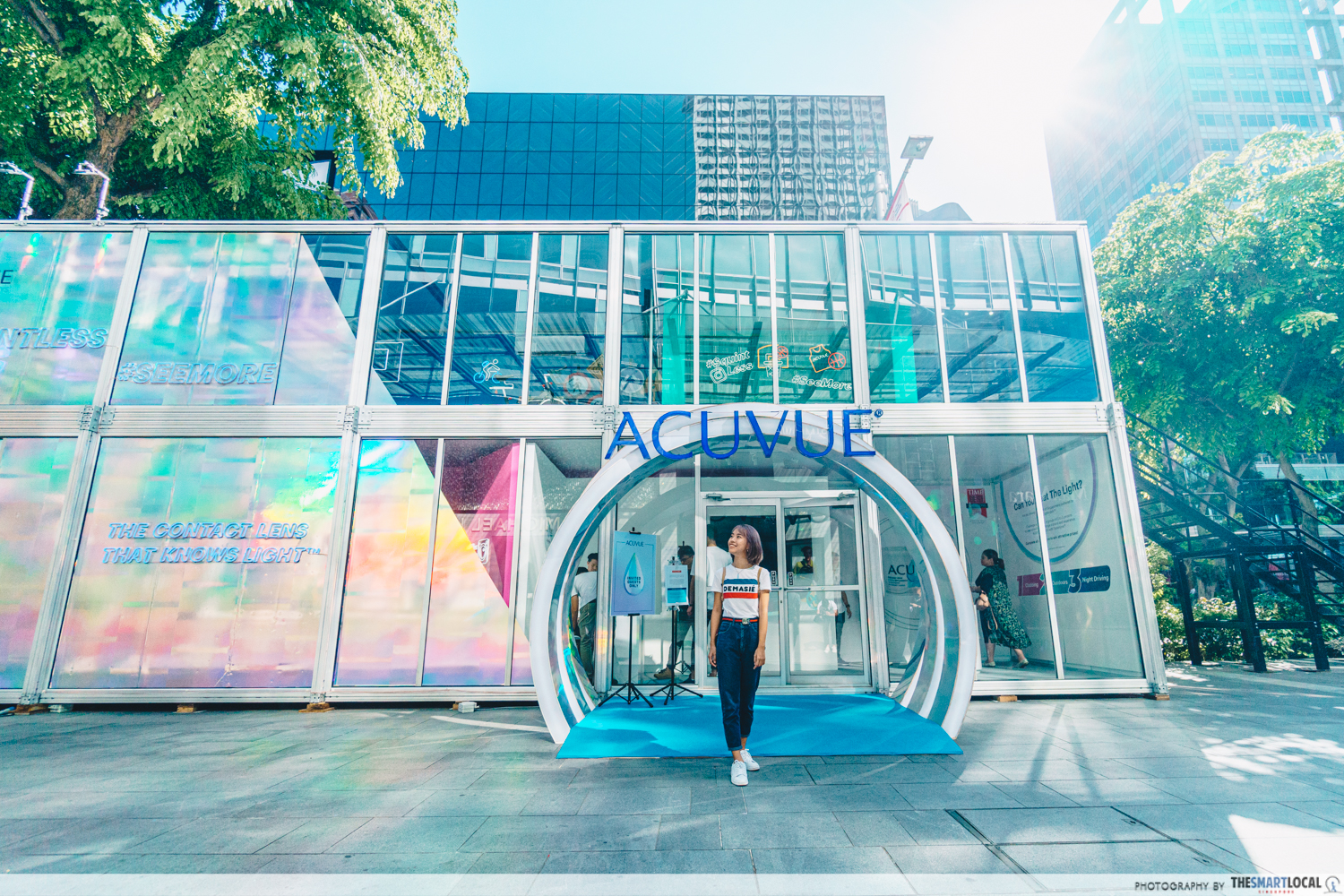 ACUVUE Pop-Up store along Orchard Road