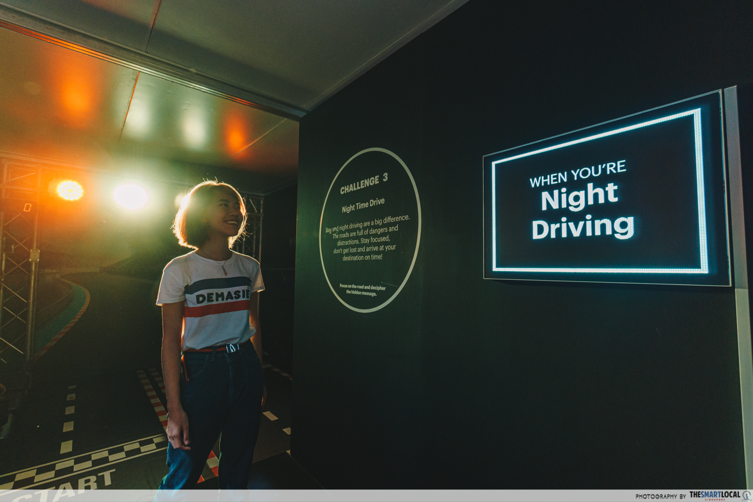 ACUVUE’s Pop-up Night driving